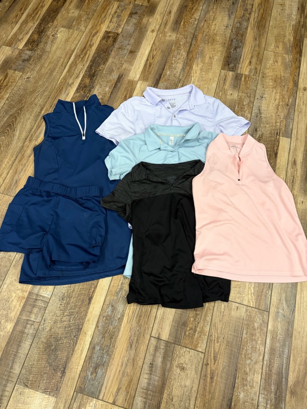 Nike Women's Pink Sleeveless Polo Top